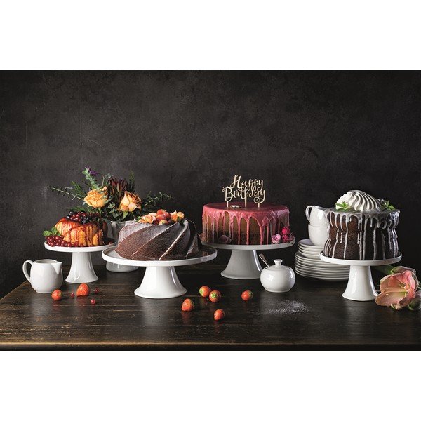 Valge portselanist koogialus Basic - Maxwell & Williams-image-1