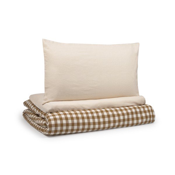 Puuvillane laste voodipesu koos linaga 110x180 cm Indalina – Kave Home-image-2