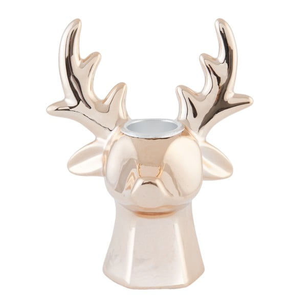 Svícen Clayre & Eef Deer Shiny, 9 x 12 cm