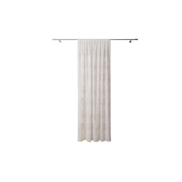 Beež kardin 140x260 cm Cybele - Mendola Fabrics-image-2