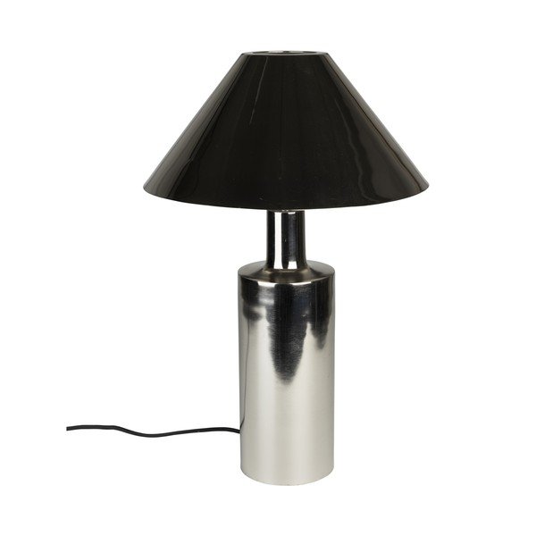 Hõbedane laualamp metallist varjuga (kõrgus 53 cm) Wonders - Zuiver