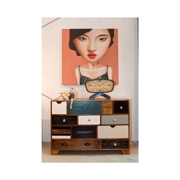 Komoda z mangového dřeva Kare Design Babalou, šířka 114 cm-image-2