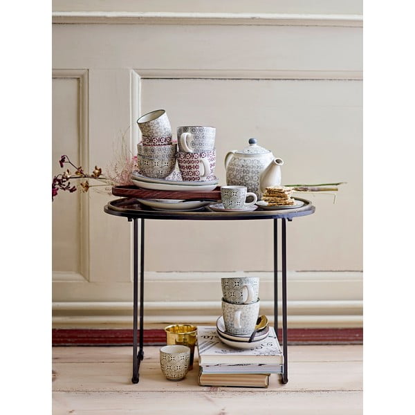 2 kivinõudest kausside komplekt, ø 10 cm Karine - Bloomingville-image-1