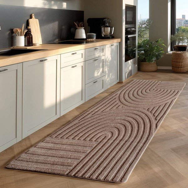 Beež vaip 80x250 cm Pompei 1611 - Ayyildiz Carpets-image-1