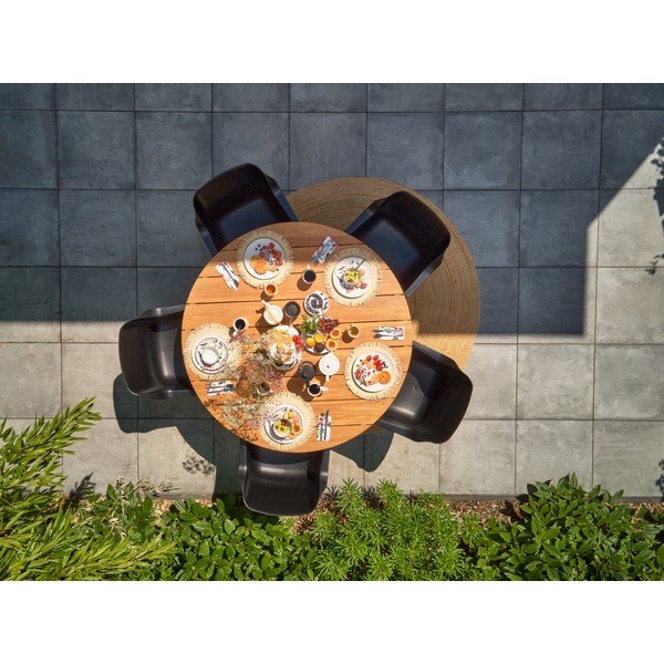 Ümmargune aia söögilaud ø 150 cm Stephanie - Hartman-image-1