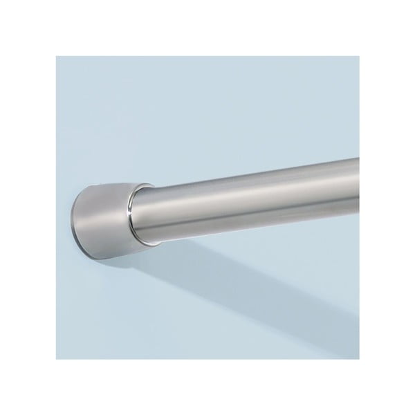 Hõbedane dušikardinapuu 127 - 220 cm Form L – iDesign-image-2