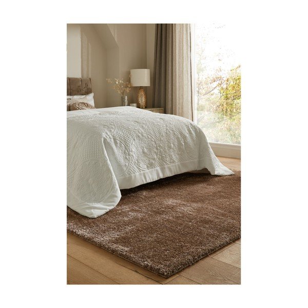 Pruun taaskasutatud kiududest vaip 120x170 cm Velvet - Flair Rugs-image-2