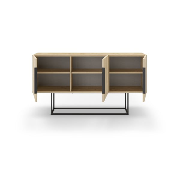 Madal kummut tammedekooriga 150x80 cm Titan - Marckeric-image-2