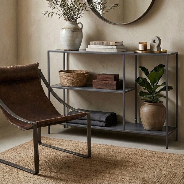 Hall terasest konsoollaud 30x120 cm Acero - Premier Housewares-image-4