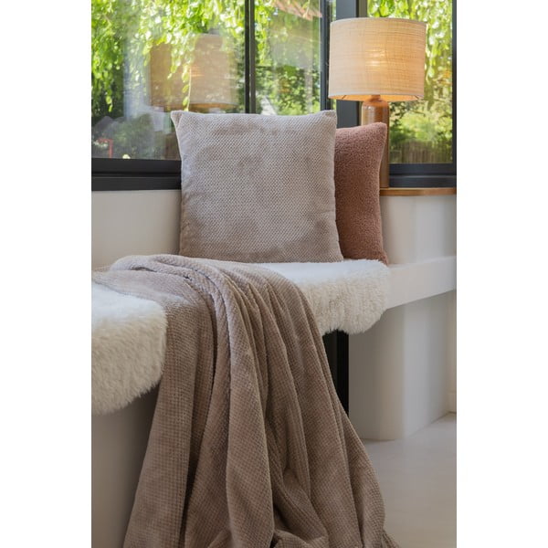 Mikroplüüsist dekoratiivpadi 45x45 cm Pippa - Tiseco Home Studio-image-1