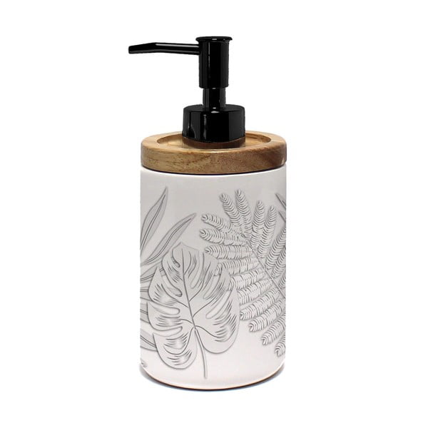 Valge keraamiline seebidosaator 46 ml Amber - douceur d'intérieur