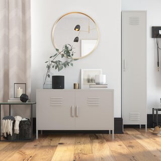 Kreem metallist kapp 100x64 cm Bradford - Støraa