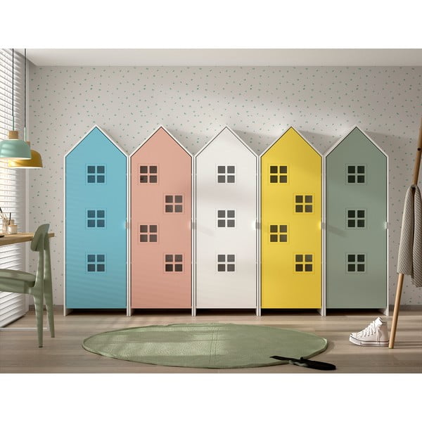 Laste riidekapp 228x171,5 cm CASAMI BRUGES - Vipack-image-3