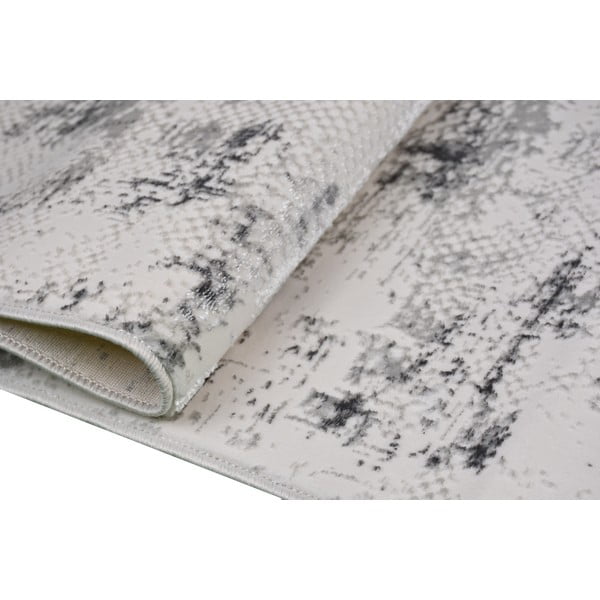 Hall-kreem pestav vaip 80x150 cm Gri – Vitaus-image-2