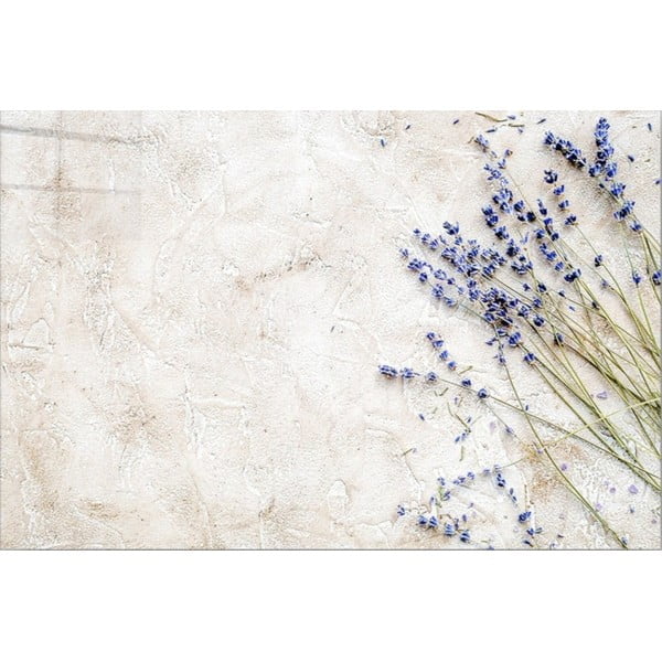Klaasist maal 100x70 cm Lavender - Wallity