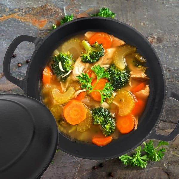 Malmist kaanega induktsioonpott 3,3 l LITINA SMALT - Orion-image-4