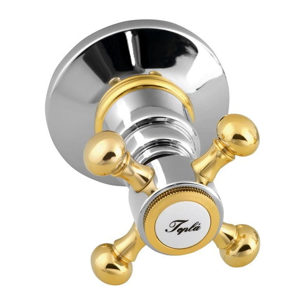 Hõbe-kuldne dušisegisti (2 väljundit) Antea - Sapho-image-2