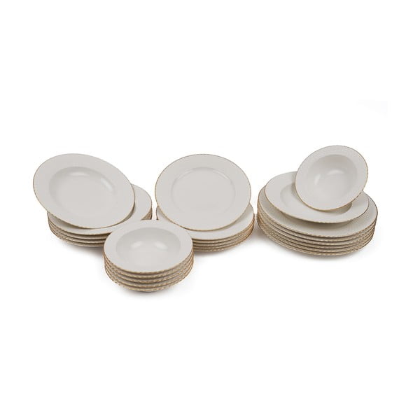 Kutahya Galla 24-osaline portselanist nõudekomplekt - Kütahya Porselen-image-2