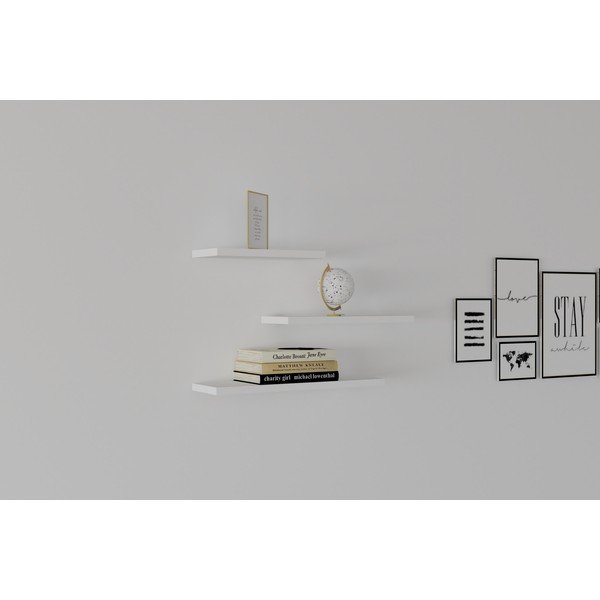 Valge riiul, 3 tk Leila – Kalune Design-image-3