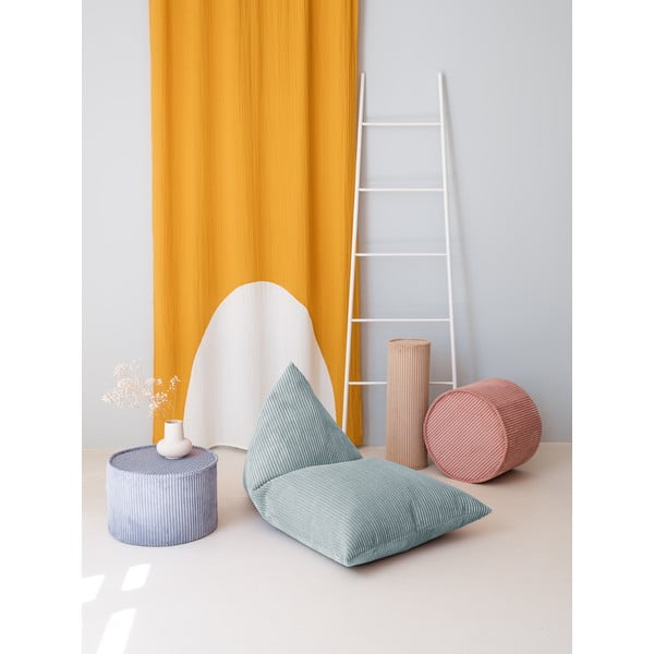 Mündivärvi velvetist laste kott-tool Big Lounger - Wigiwama-image-1