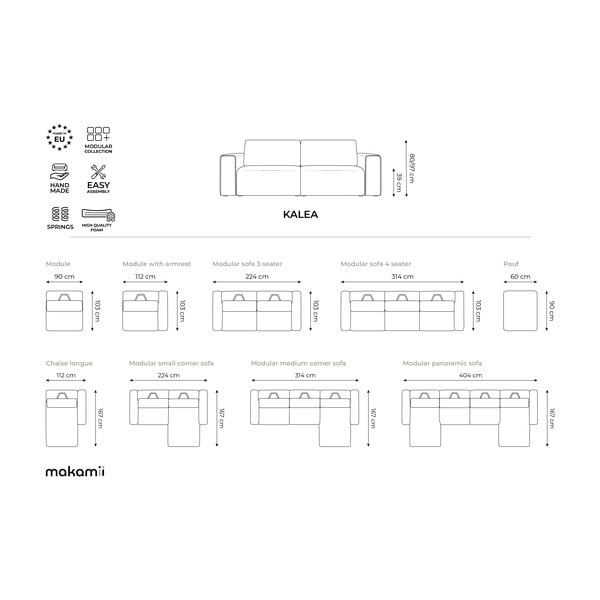 Roosa modulaarne jalatool Kalea - Makamii-image-4
