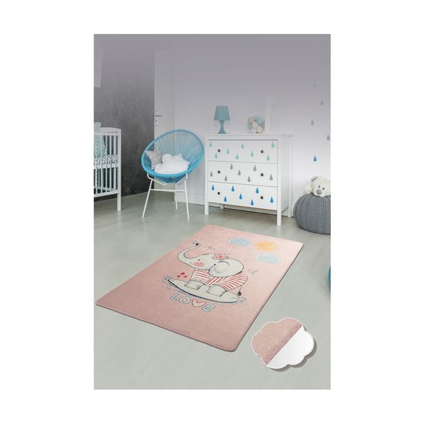 Laste libisemisvastane vaip Elevant, 100 x 160 cm Lovely - Conceptum Hypnose-image-2