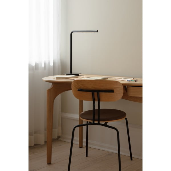 Must metallist dimmerdatav LED-lauavalgusti (kõrgus 46 cm) Omni Table - UMAGE-image-1