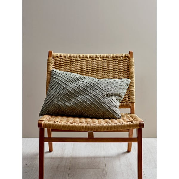 Roheline puuvillane padi Amanda, 40 x 60 cm Diagonal - Södahl-image-1