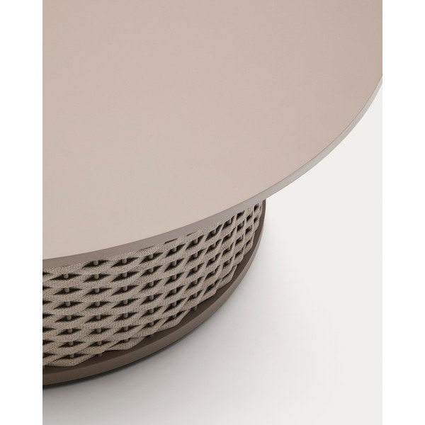 Metallist ümmargune aiakohvilaud ø 99 cm Sedalis - Kave Home-image-4