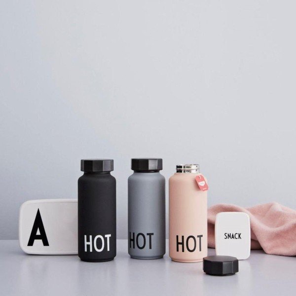 Hall termopudel, 500 ml Hot - Design Letters-image-1