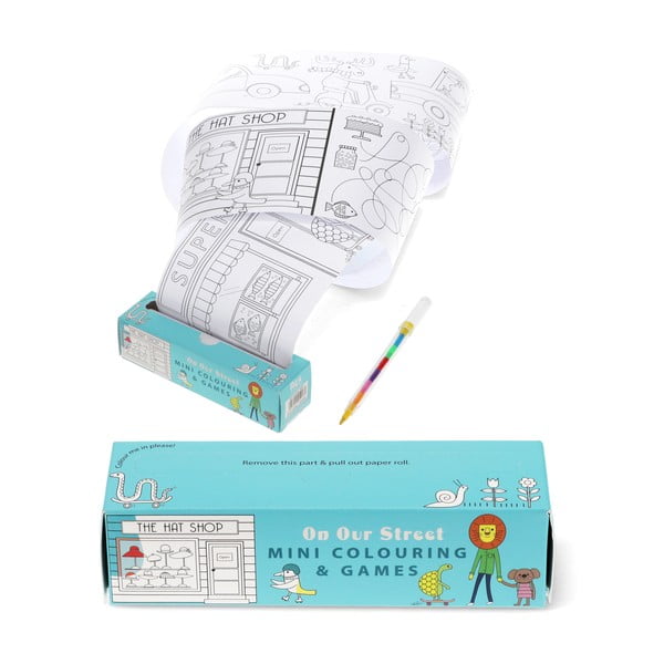 Värviraamat On Our Street - Rex London