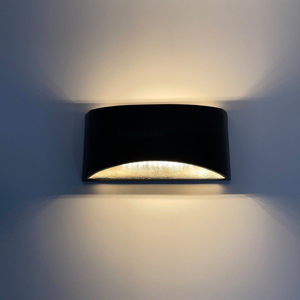 Must dimmerdatav LED seinavalgusti Arles - Fischer & Honsel-image-2