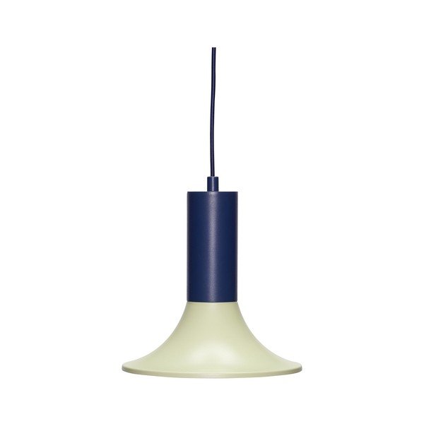 Heleroheline/tumesinine metallist hämardatav ripplamp ø 25 cm Luminary - Hübsch