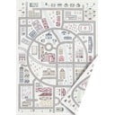 Valge pööratav lastevaip , 140 x 200 cm Ülejõe - Narma