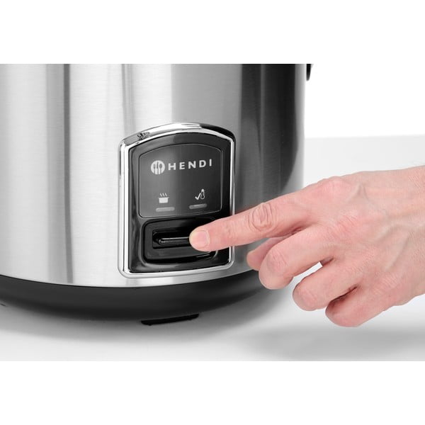 Must-hõbedane riisikeetja - Hendi-image-1