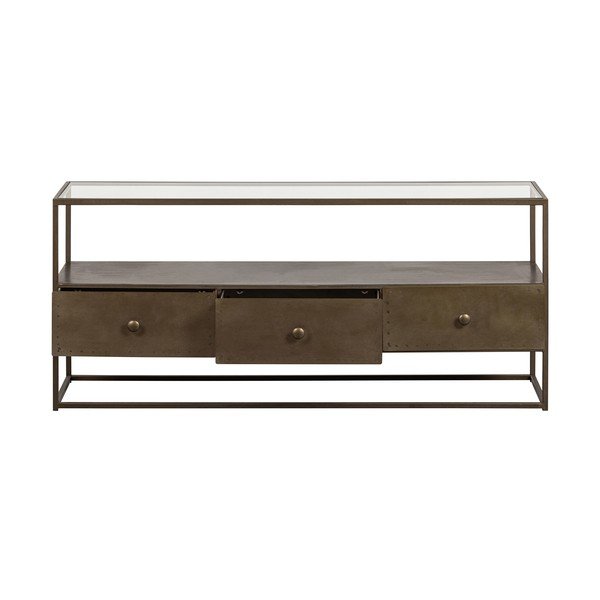 Kuldne metallist TV-alus 115x50 cm Depart - BePureHome-image-3