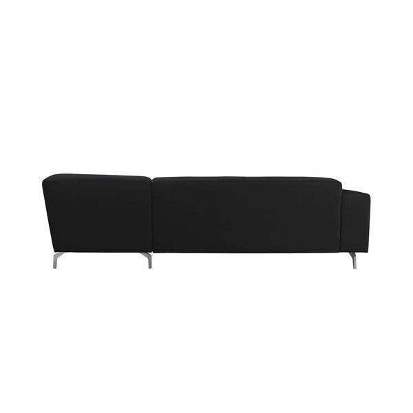 Černá rohová pohovka Windsor & Co Sofas Orion, levý roh-image-3