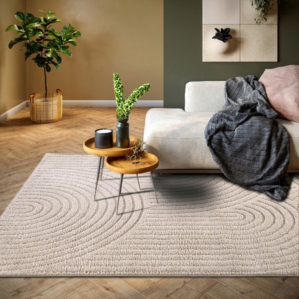 Helepruun vaip 80x120 cm Panglao New York Taupe - Elle Decoration-image-1