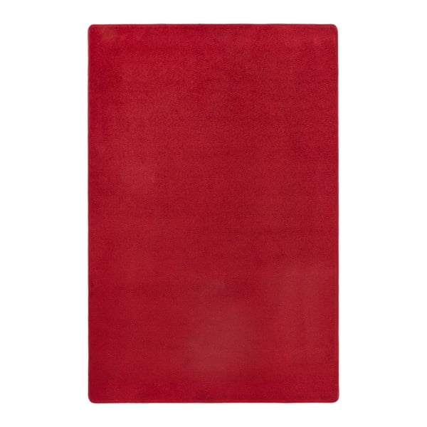 Červený koberec Hanse Home Fancy, 80 x 150 cm
