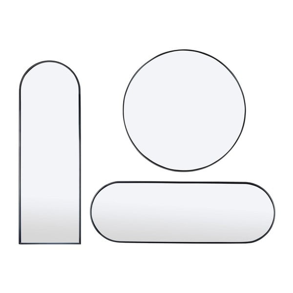 Must seinapeegel, ø 80 cm Layla - Bonami Essentials-image-3