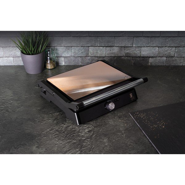 Kontaktgrill Rosegold Metallic Line - BerlingerHaus-image-1