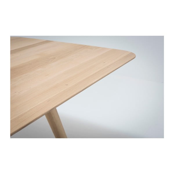 Söögilaud tammepuidust, 220 x 90 cm. Stafa - Gazzda-image-3