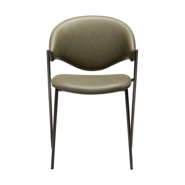 Khaki kunstnahast söögitool Zone – DAN-FORM Denmark-image-1