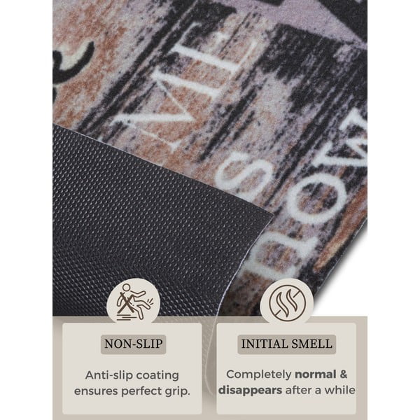 Pruun vaibajooksja 50x150 cm Enjoy Coffee Break - Hanse Home-image-4