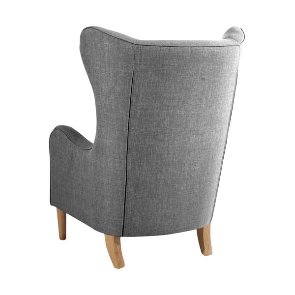 Hall kõrvaga linane tugitool Miriam - Max Winzer-image-4