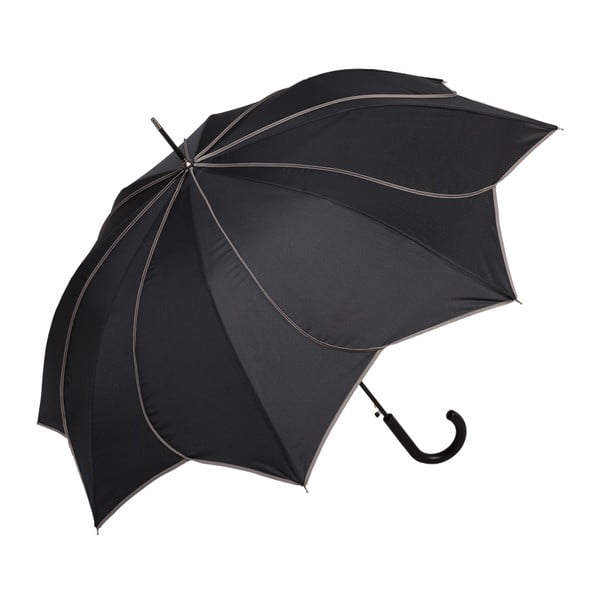 Černý holový deštník Von Lilienfeld Minou, ø 98 cm