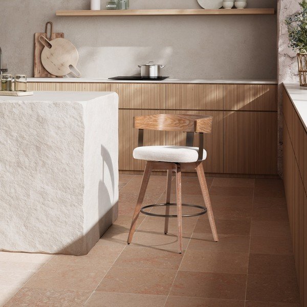 Polsterdatud baaritoolid käetugedega, 2 tk komplektis Ilia - MOME-image-2