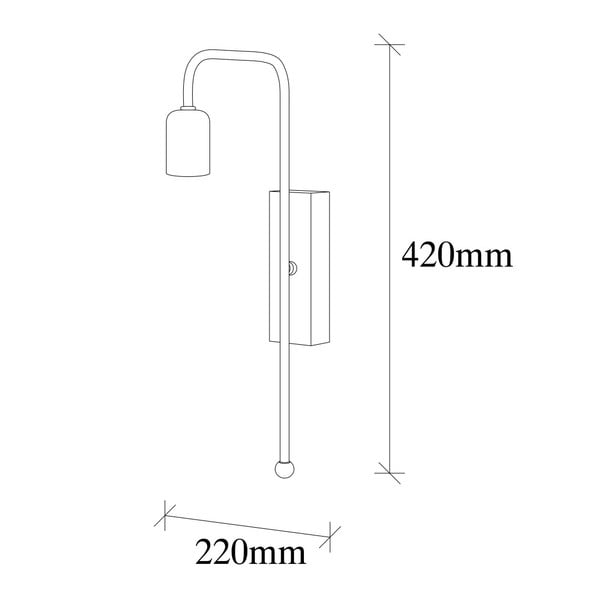 Must metallist seinalamp Opviq lights Irene - Opviq lights-image-2