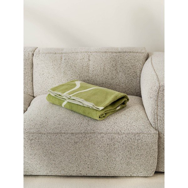 Roheline/kreemikas tekk 150x200 cm Felu - noo.ma-image-2