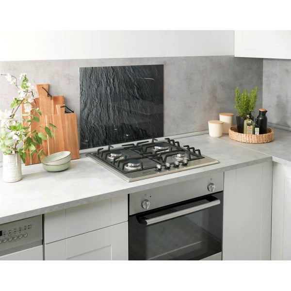 Klaasist seinakate pliidi äärde, 60 x 50 cm Slate - Wenko-image-1